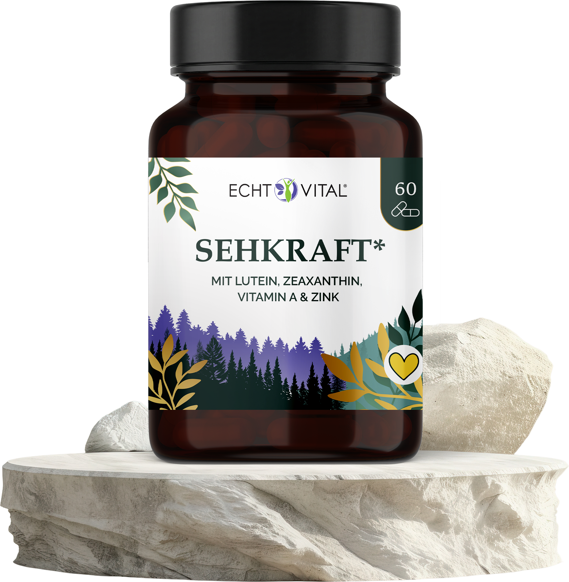 Sehkraft Kapseln  - ECHT VITAL Premium Qualität